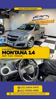 CHEVROLET MONTANA 1.4 MPFI LS CS 8V FLEX 2P MANUAL